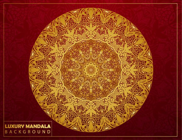 About Modern Luxury Mandala Background