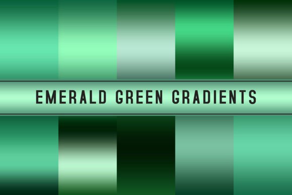 Emerald Green Gradients: Elevating Design with Strategic Color Application