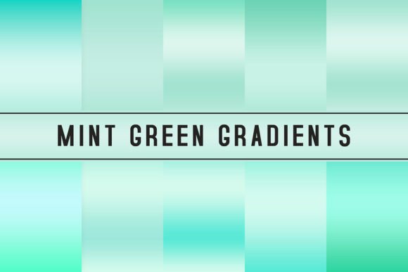 Mint Green Gradients for Modern Design