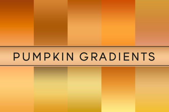 Pumpkin Gradients: Elevate Your Design Projects with Vibrant Color Transitions