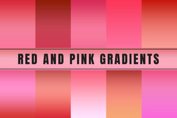 Red and Pink Gradients: Elevating Visual Design with Trendy Color Transitions