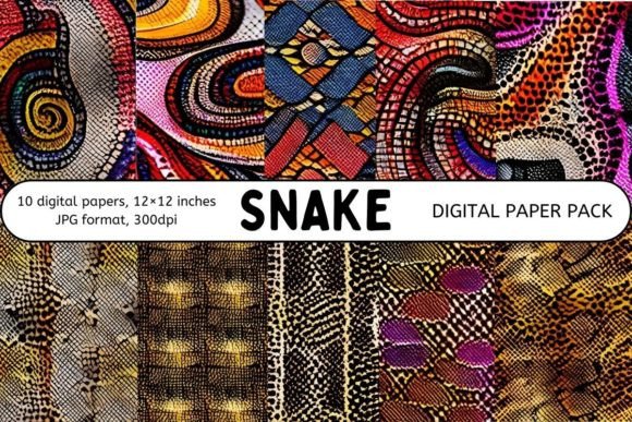 Snake Digital Paper Pack: A Versatile Tool for Creative and Professional Projects