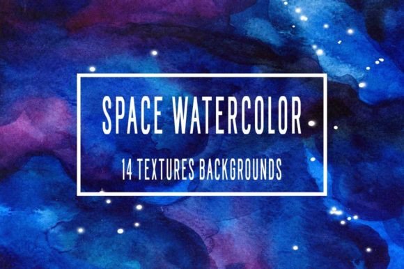 Space Watercolor Texture