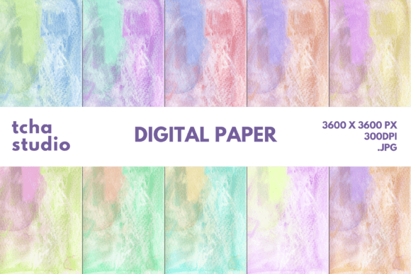 Summer Drop Watercolor Digital Papers: A Versatile Tool for Creative Projects