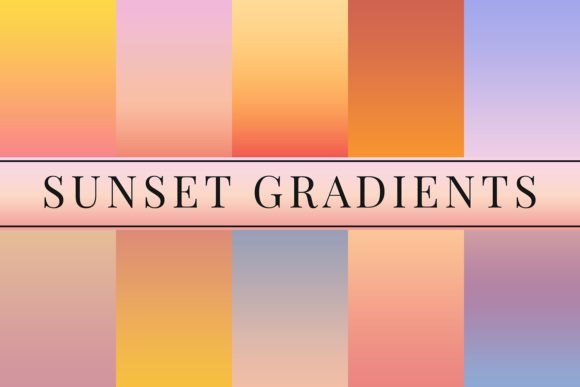 Sunset Gradients for Stunning Design Projects