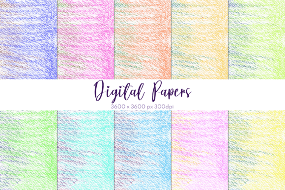 Sweet Abstract Chalk Digital Papers: A Versatile Asset for Creative Projects